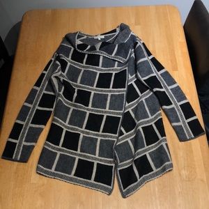 *SOLD elsewhere* - Gorgeous Wool Wrap Sweater, M